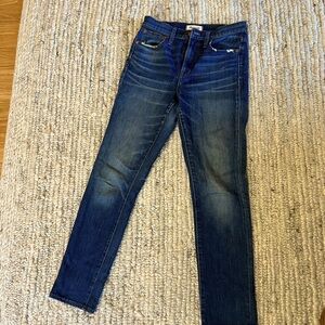 Madewell the High Rise Slim Boyjean size 25